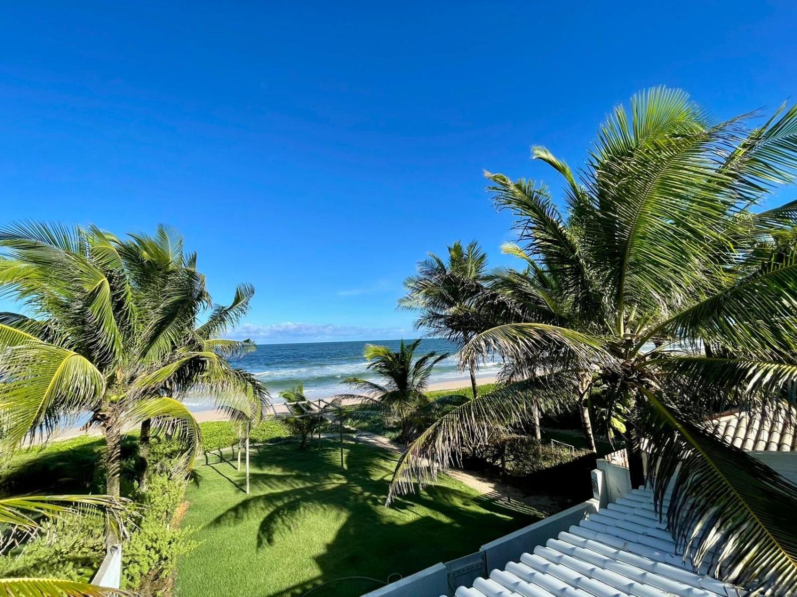 Casa No Pirui Em Arembepe Villa Camacari Bagian luar foto